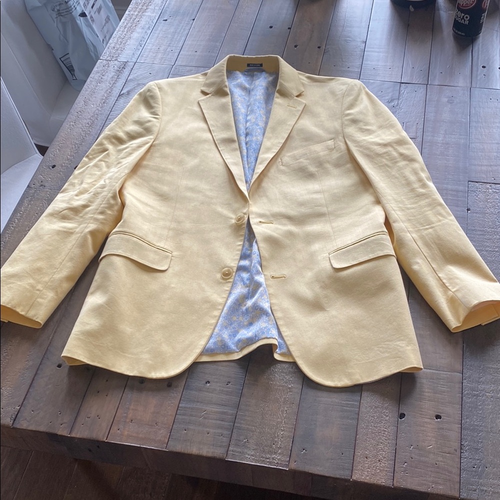 Yellow Blazer-Crown & Ivy